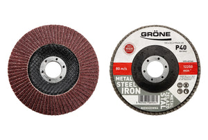 Gröne - Lamellen Schijf Rood - 125 x 22,23 mm