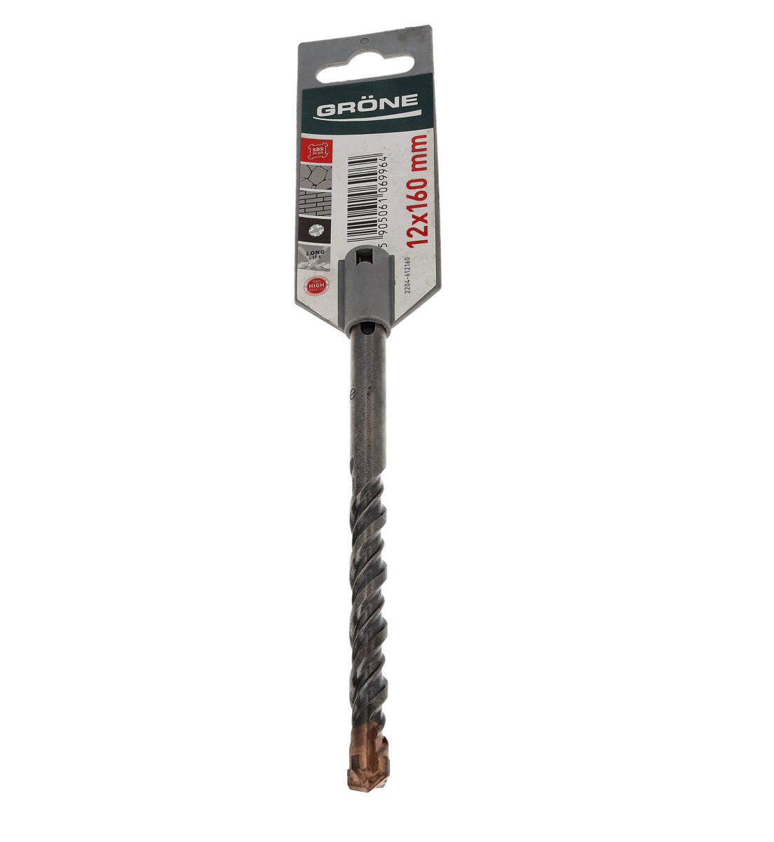 Gröne SDS-PLUS Hamerboor 12 mm – 4-snijders