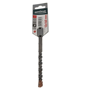 Gröne SDS-PLUS Hammerbohrer 12 mm – 4-Schneider