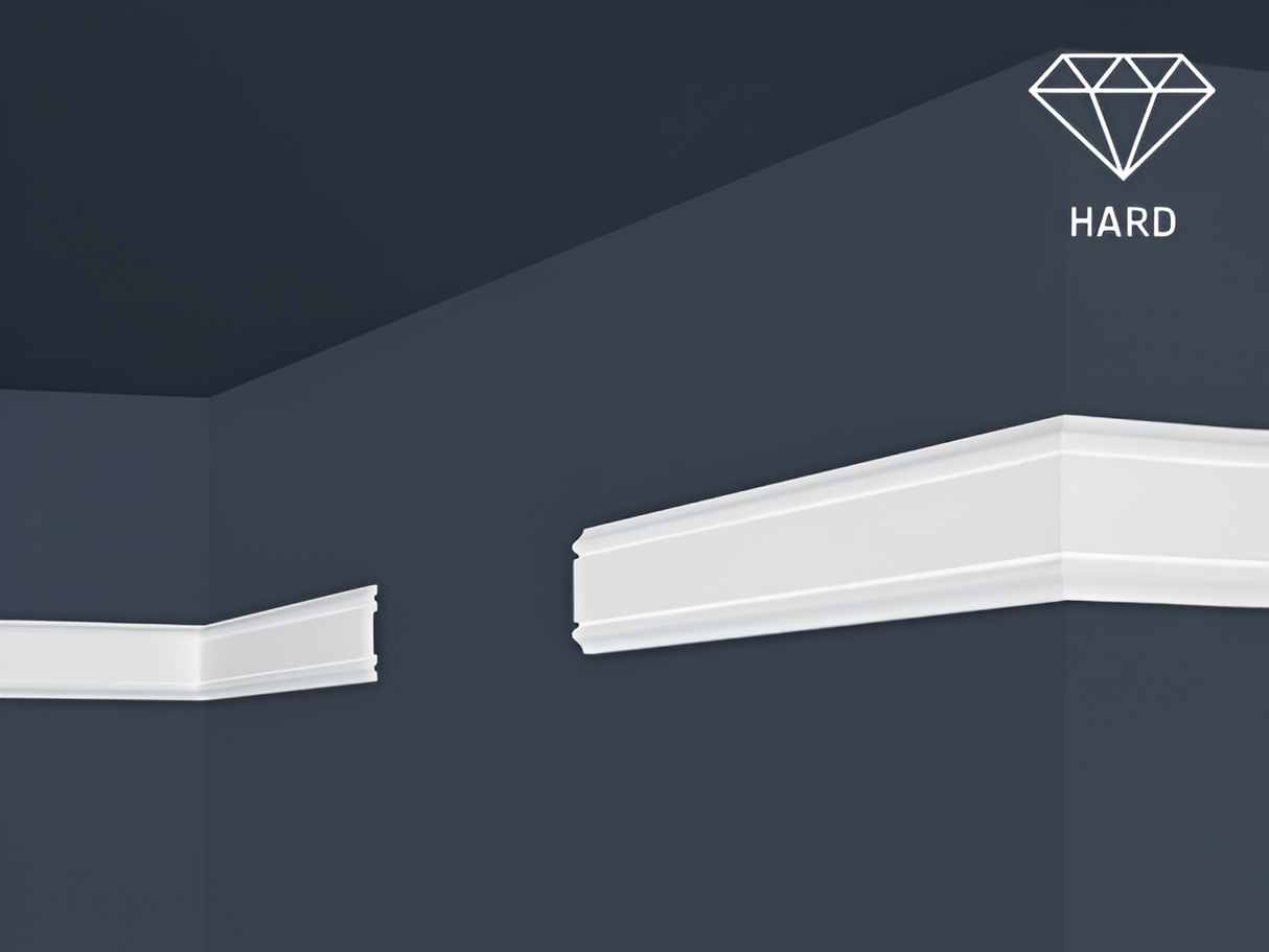 Moulding - HW3 - Smooth Wall Finish | 200x0.8x4.7 cm