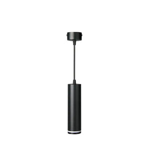 LED hanglamp Vertex – Horoz Electric – 10W – GU10 (excl. lichtbron) – Zwart – IP20 – Modern en minimalistisch design – Incl. 120 cm ophangkabel – Geschikt voor woonkamer, eetkamer en keuken
