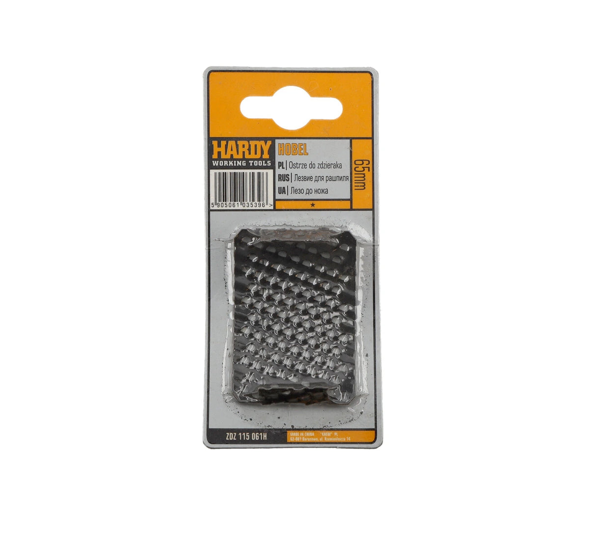 Gipsplaat-schraper - 65 mm - Blisterverpakking