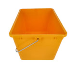 Hardy – Rechteckiger Farbeimer 8L &amp; 12L – Gelb