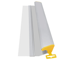 Hardy spackmes met aluminium handgreep is de perfecte keuze voor het aanbrengen en egaliseren van gipsmassa op wanden en plafonds.