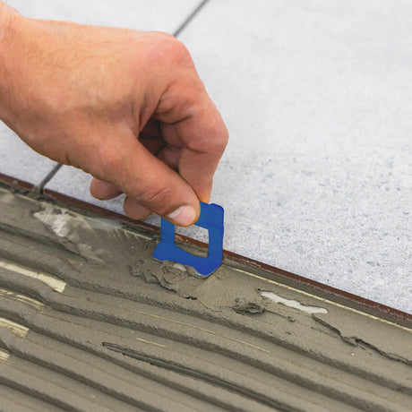 Hardy Tegellevelling Clips - 400 stuks in Emmer - Voor 1mm, 1,5mm of 3mm Voegen