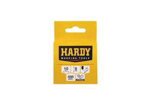 De Hardy nieten 8 x 10 x 1,2 mm zijn de ideale keuze voor wie snel en stevig verschillende materialen wil bevestigen met een hand- of elektrische tacker.