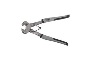 Hardy Fliesenzange – Mosaikzange – 74 – Mit 2K-Antirutschgriff – Fliesenzange mit geraden Backen, eine Seite mit 16-mm-Winkel