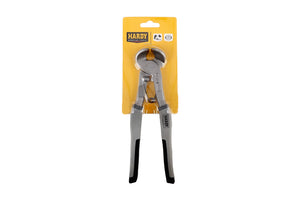 Hardy Fliesenzange – Mosaikzange – 74 – Mit 2K-Antirutschgriff – Fliesenzange mit geraden Backen, eine Seite mit 16-mm-Winkel