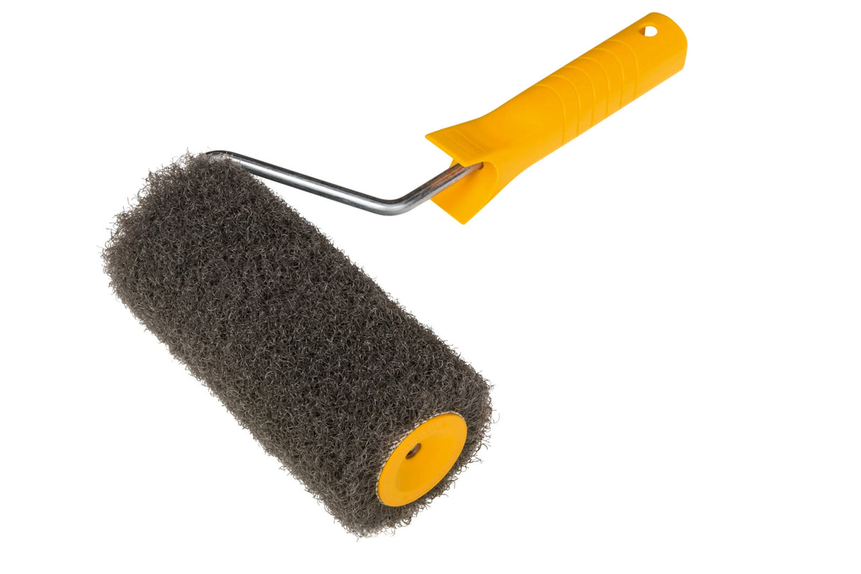 Hardy Professionele Stucroller - 18 cm - Voor Stucpasta, Gips & Egalisatie - Polyamide - Hoog Absorptievermogen - Exclusief Beugel