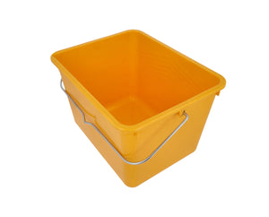 Hardy - Rectangular Paint Bucket 8L &amp; 12L – Yellow