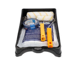Hardy Schilderset 54 - Complete Verfrollerset - 10-Delig - Inclusief Verfbak, Afdekfolie & Tape - Voor Muren, Plafonds & Kozijnen