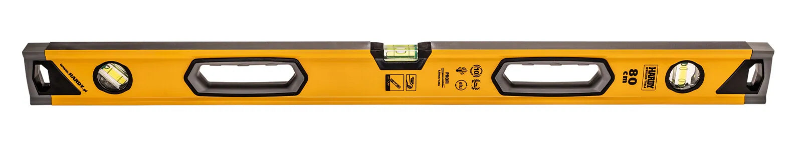 De Hardy waterpas serie 44 is dé betrouwbare keuze voor vakmannen en doe-het-zelvers. Verkrijgbaar in 60 cm, 100 cm en 180 cm – perfect voor elke klus, groot of klein.