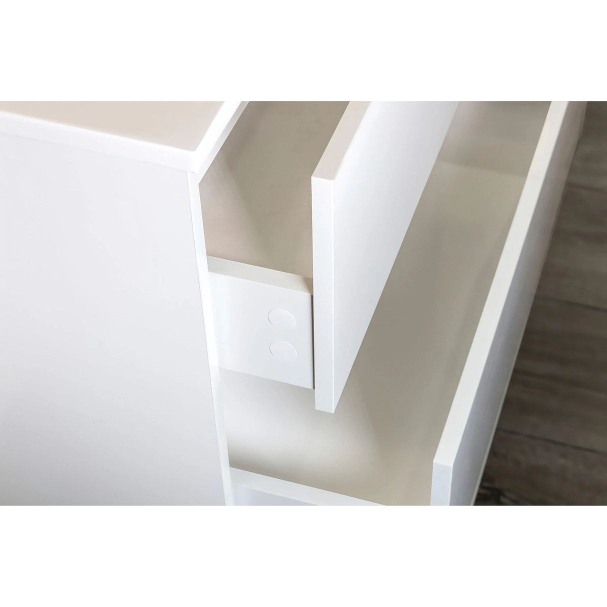 Hayat Wastafelonderkast 119,5 cm – Greeploos, Softclose, Wit