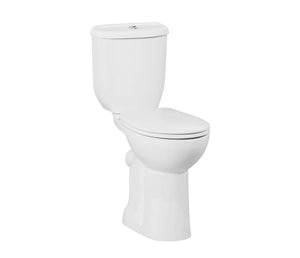 Premium Toilet with Bidet & Smart Soft-Close Seat – White – P-Trap