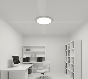LED-Panel Slim-18 – Rund – Weiß – Einbau – 18W