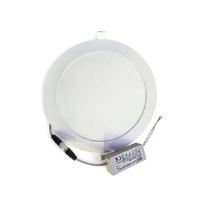 LED-Panel Slim-18 – Rund – Weiß – Einbau – 18W
