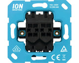 ION INDUSTRIES inbouw basiselement kruisschakelaar mechanisme voor bediening vanaf 3 punten V1-J1 serie blauw - Bouwshop Utrecht