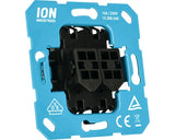 ION INDUSTRIES inbouw basiselement kruisschakelaar mechanisme voor bediening vanaf 3 punten V1-J1 serie blauw - Bouwshop Utrecht