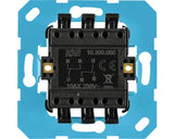 ION INDUSTRIES inbouw basiselement wissel-wisselschakelaar dubbel mechanisme V1-J1 serie blauw - Bouwshop Utrecht