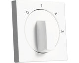 IONINDUSTRIES-centraalplaat-met-draaiknop-3standenschakelaarmetnulstand-V1-J1-Alpin-Wit1