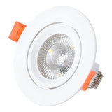 Bouwshop Utrecht - Dimmable Recessed Spotlight White - Tiltable - bulb of your choice - Black