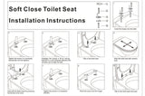 Ideal Standard - i.life A Softclose D-shaped Toilet Seat White (Duroplast)