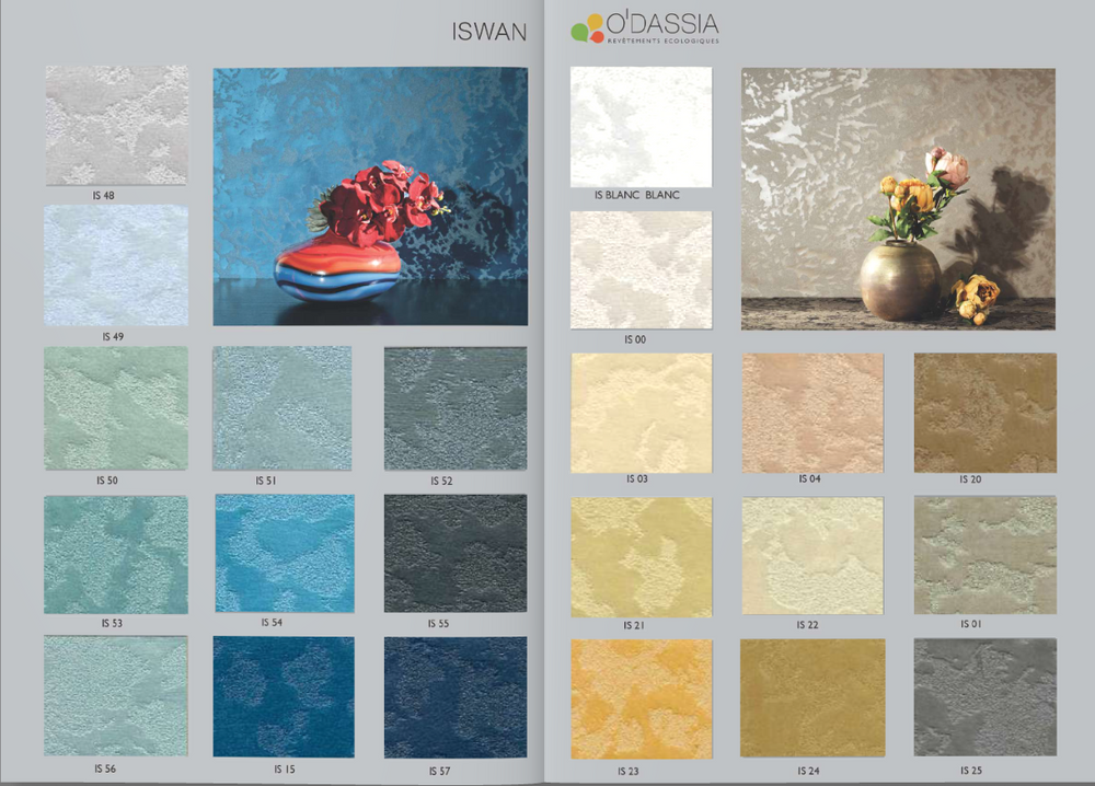 O'dassia - Iswan - Silver Lux - Decoratieve verf - Zandeffect
