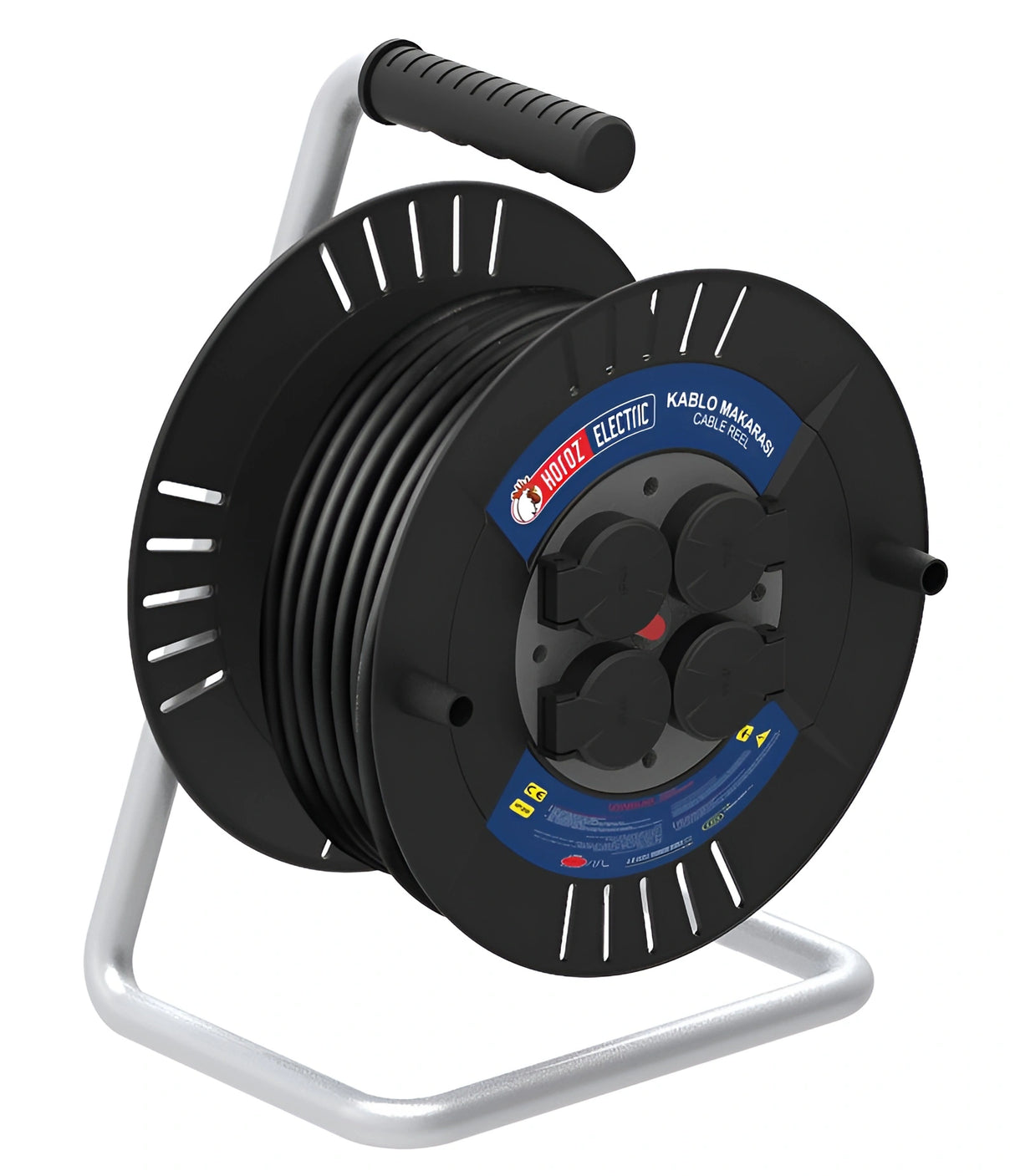 Kabelhaspel 20m – 4 Stopcontacten