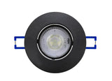 Kantelbare LED Inbouwspot - 3 CCT – 85 mm, Zwart/Wit