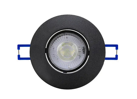 Kantelbare LED Inbouwspot - 3 CCT – 85 mm, Zwart/Wit