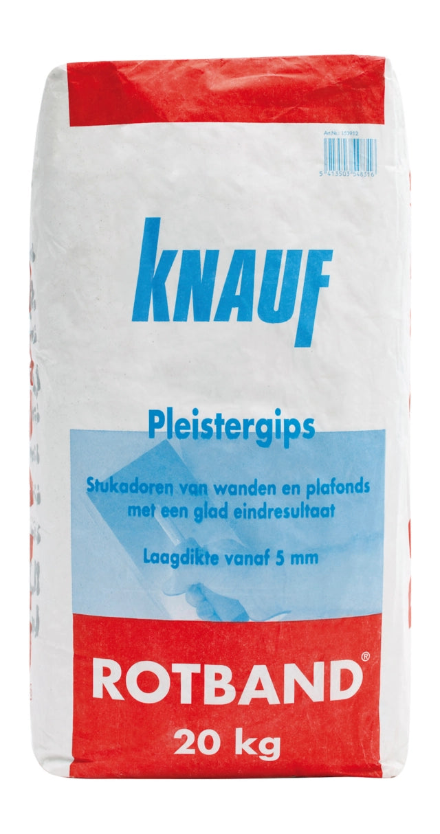 Knauf - Hechtpleister - Roodband - 25 kg