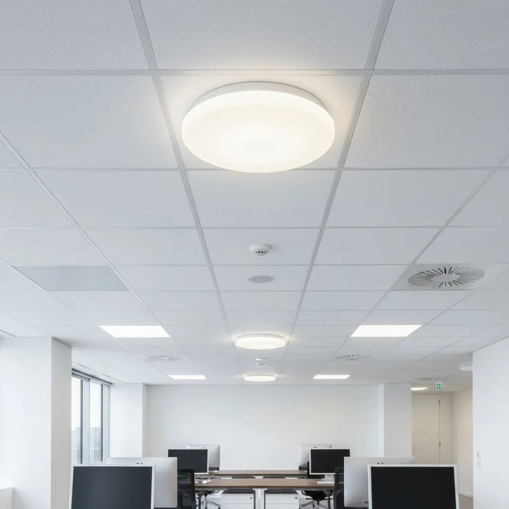 LED Plafondlamp met 360° Microwave Sensor – IP44 – 220-240V