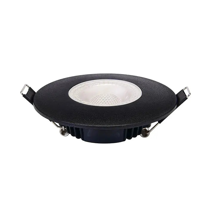 Logan LED-Einbaustrahler – Weiß &amp; Schwarz – 5 W – 450 lm – 3 CCT – IP65 wasserdicht