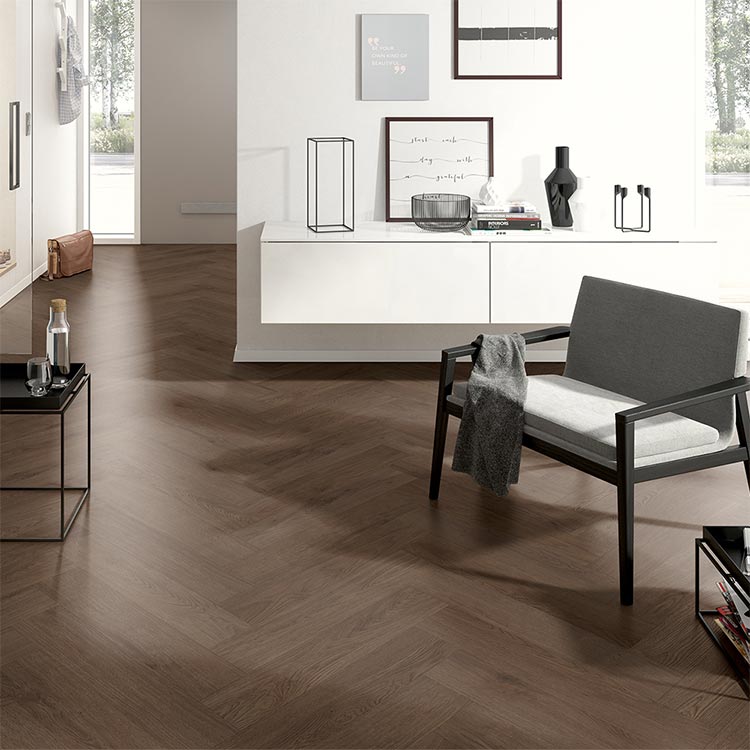 Belakos - Monastro Herringbone 90 PVC-Boden | Starrer Klick