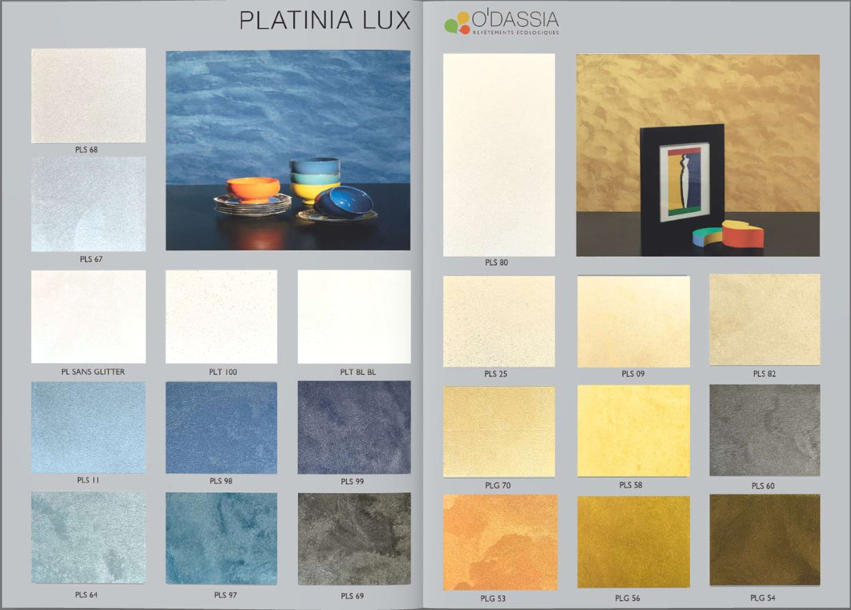 O'dassia - PLS00 - Platinia Lux | Luxury Decorative Paint for Interiors