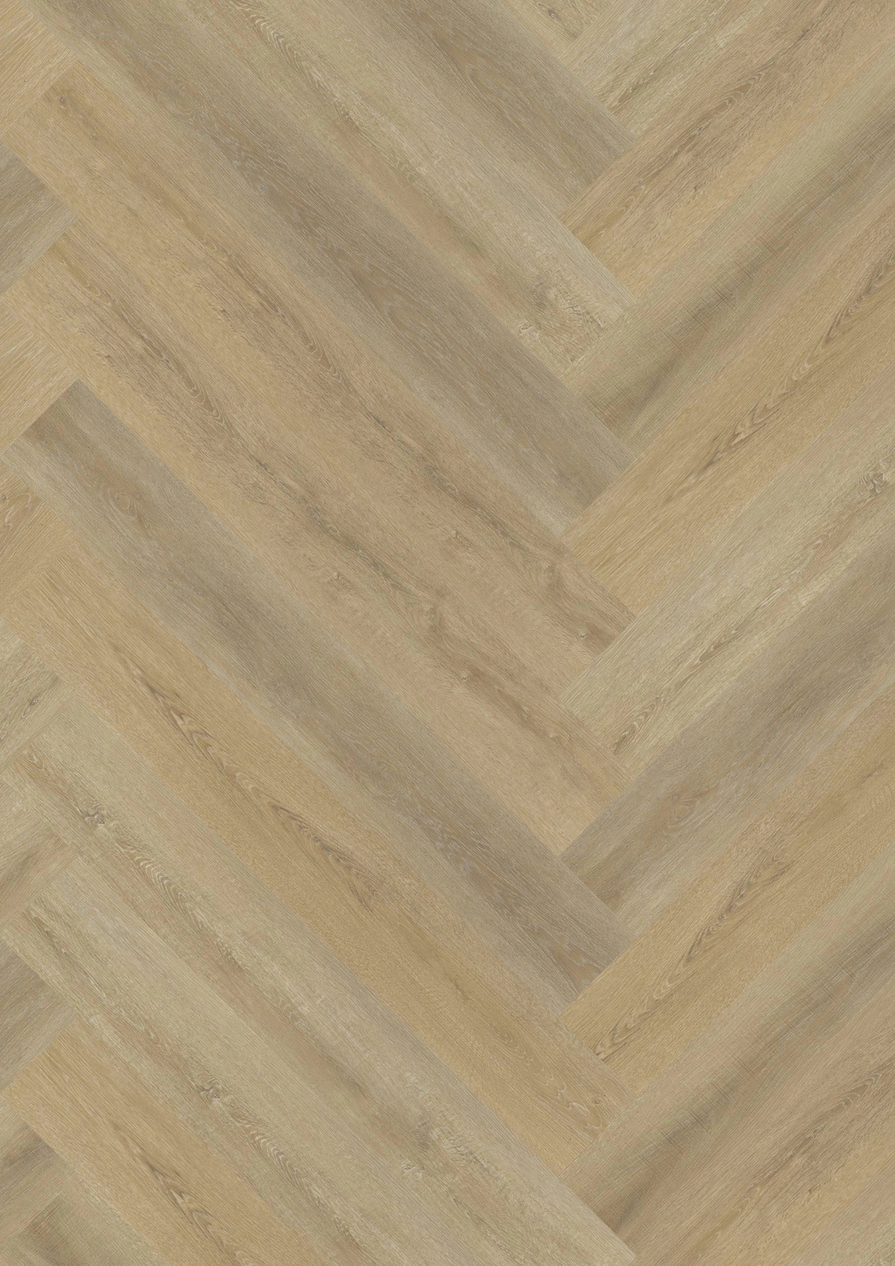 Oneflor Sawcut Oak Natural visgraat PVC klikvloer rigid core 4.5mm natuurlijke eikenlook - Bouwshop Utrecht