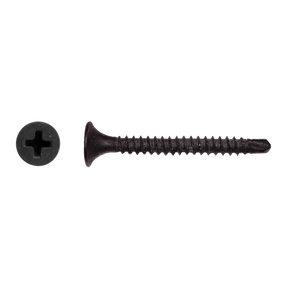 PGB-Fasteners snelbouwschroeven 3,9x45mm gefosfateerd met fijne draad in vensterdoos.