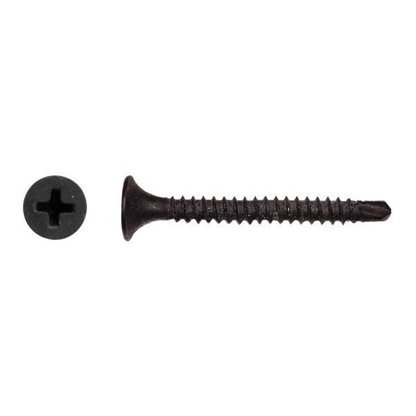 PGB-Fasteners snelbouwschroeven 3,9x45mm gefosfateerd met fijne draad in vensterdoos.