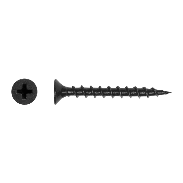 PGB-Fasteners snelbouwschroeven 3,5x25mm gefosfateerd met fijne draad in vensterdoos.