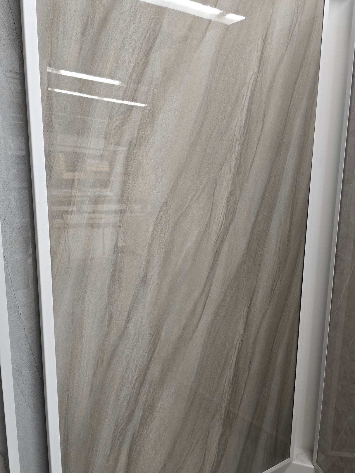 PVC panel - Marble look - Lucca - 2800x1220x3 mm - Water resistant