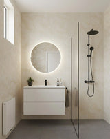 PVC Paneel Mat - Marmerlook Orvieto – 2800x1220x3 mm – Waterdicht - Flexibel