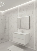 PVC Panel Mat - Marble Look Ancona – 2800x1220x3 mm – Waterproof