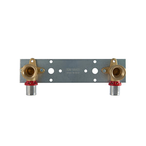 Uponor S-Press Plus Aqua - press wall plate with long flange - 16