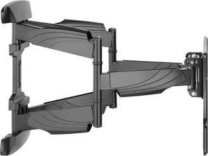 Prixon draaibare en kantelbare muurbeugel voor OLED en LED televisies met een draagvermogen van 30 kg.