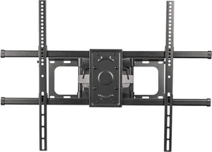 Prixon PR3790 heavy duty TV muurbeugel met dubbele arm voor grote schermen van 40 tot 90 inch.