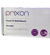 Prixon PR4380 Fixed TV Mount for OLED TVs (43"-80") | Slim, Strong &amp; Stylish