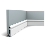 SX137  - Vloerplint - 200 x 9,9 x 1,5 cm - Duropolymer