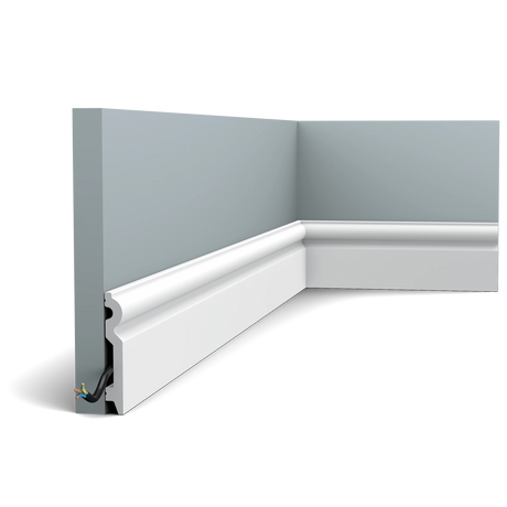 SX137  - Vloerplint - 200 x 9,9 x 1,5 cm - Duropolymer