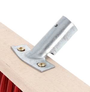 Scley Industriële Bezem - 60 cm - Bouwbezem - Stevige Natuurvezel - Voor Grove Ondergronden & Bouwpunt - Exclusief Steel