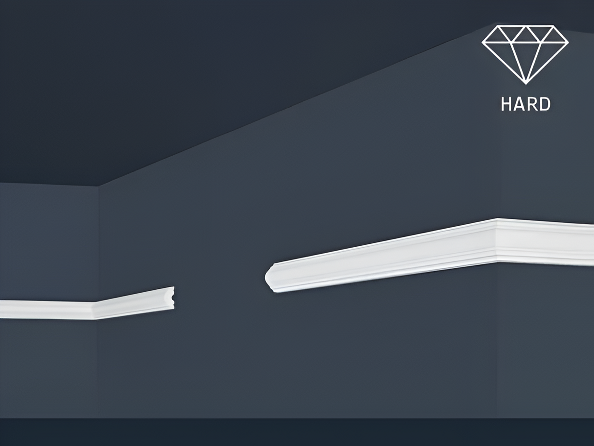 Moulding - HW1 - Smooth Wall Finish | 200x1.1x2.2 cm